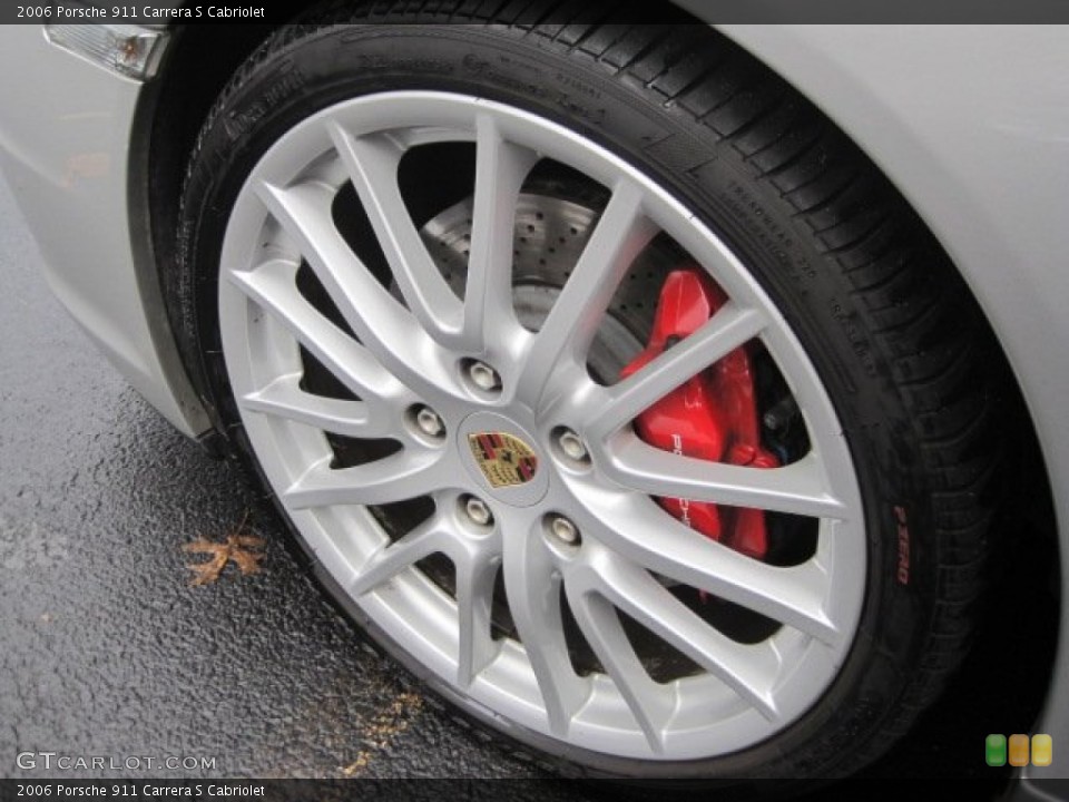 2006 Porsche 911 Carrera S Cabriolet Wheel and Tire Photo #58600740