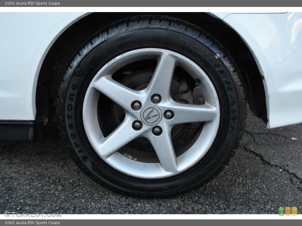 2003 Acura RSX Sports Coupe Wheel and Tire Photo #58610879