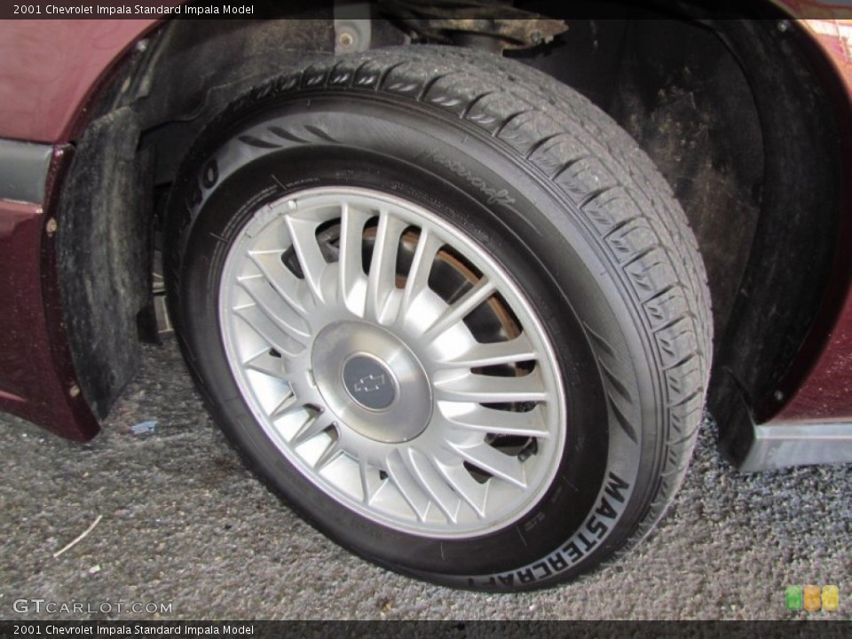 2001 Chevrolet Impala  Wheel and Tire Photo #58614563