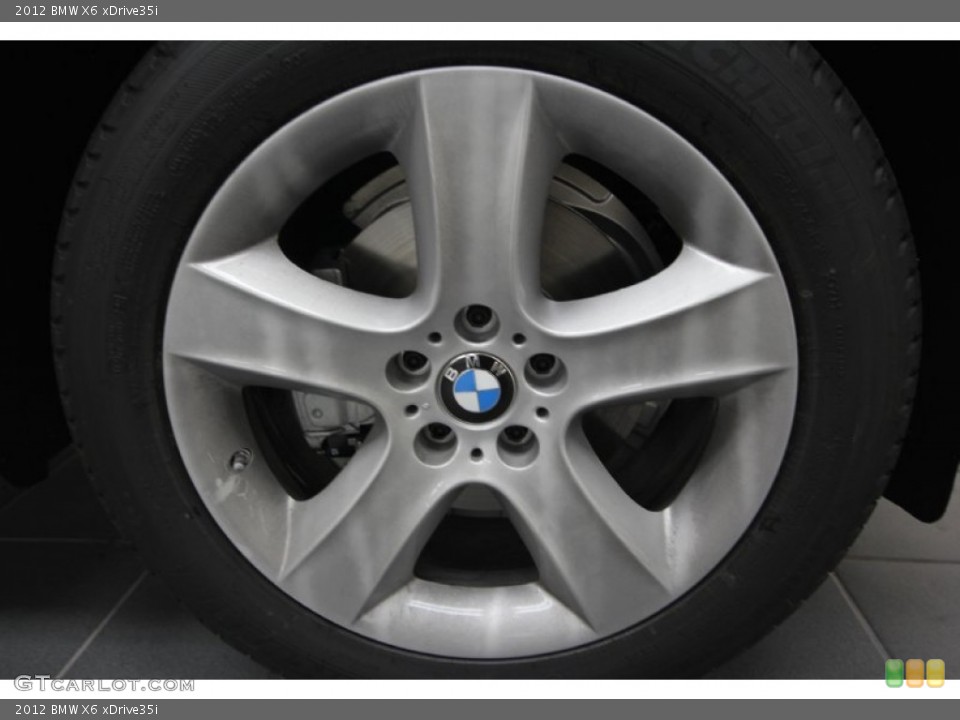 2012 BMW X6 xDrive35i Wheel and Tire Photo #58624579
