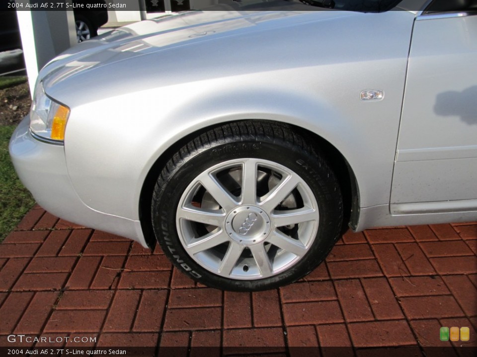 2004 Audi A6 2.7T S-Line quattro Sedan Wheel and Tire Photo #58626584