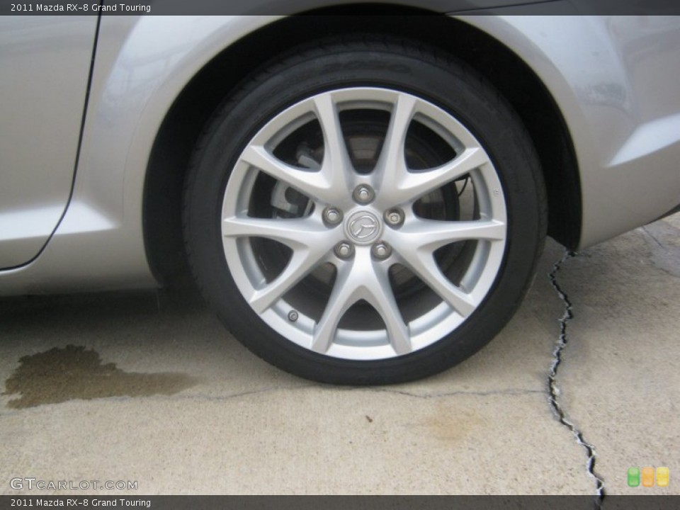 2011 Mazda RX-8 Grand Touring Wheel and Tire Photo #58627856