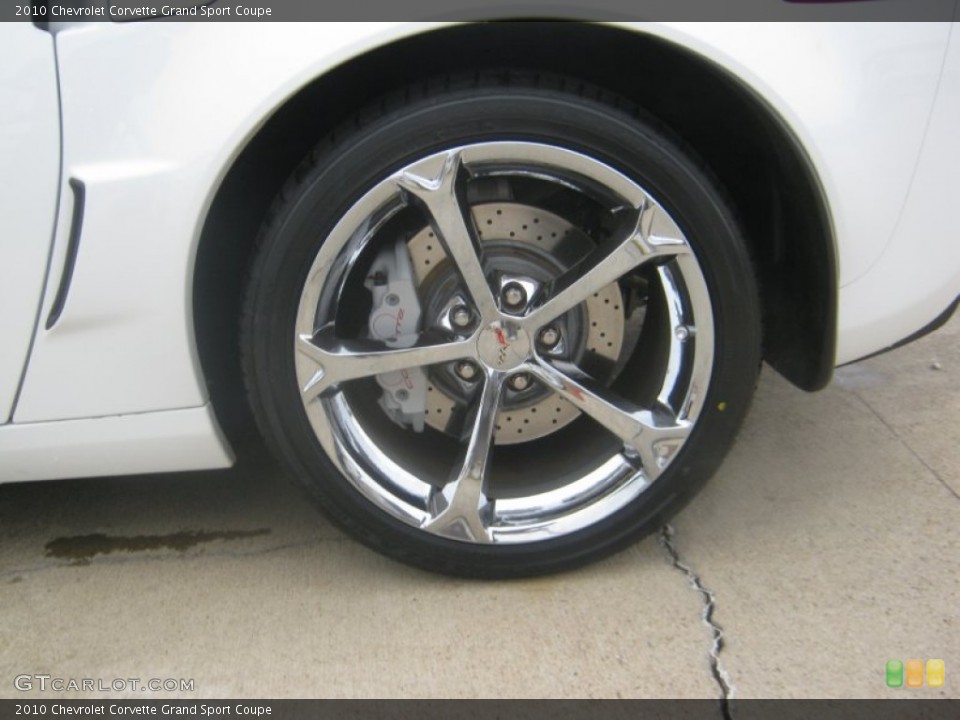 2010 Chevrolet Corvette Grand Sport Coupe Wheel and Tire Photo #58628264