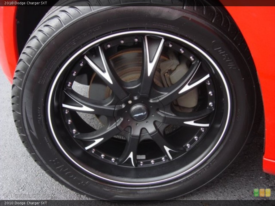 2010 Dodge Charger Custom Wheel and Tire Photo #58628540