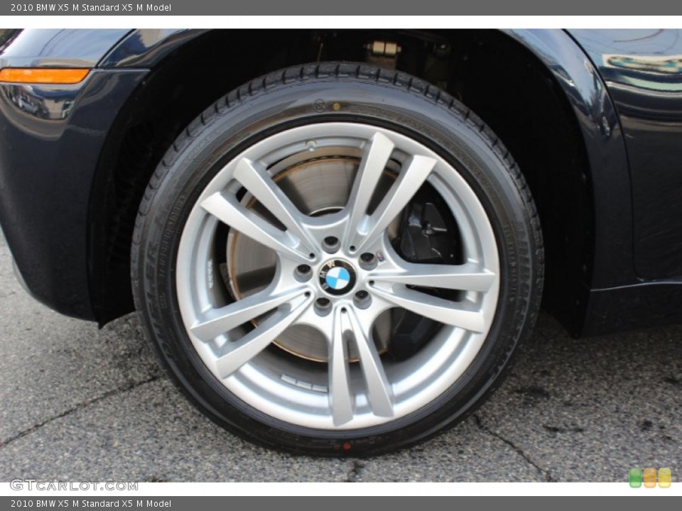 2010 BMW X5 M  Wheel and Tire Photo #58632023