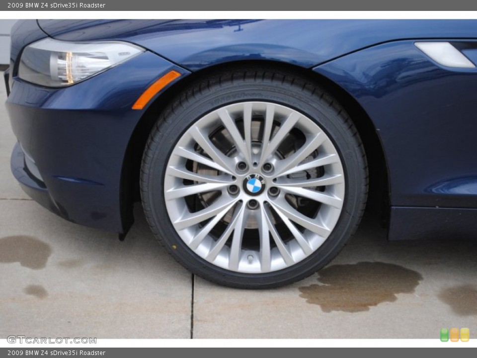 2009 BMW Z4 sDrive35i Roadster Wheel and Tire Photo #58636151