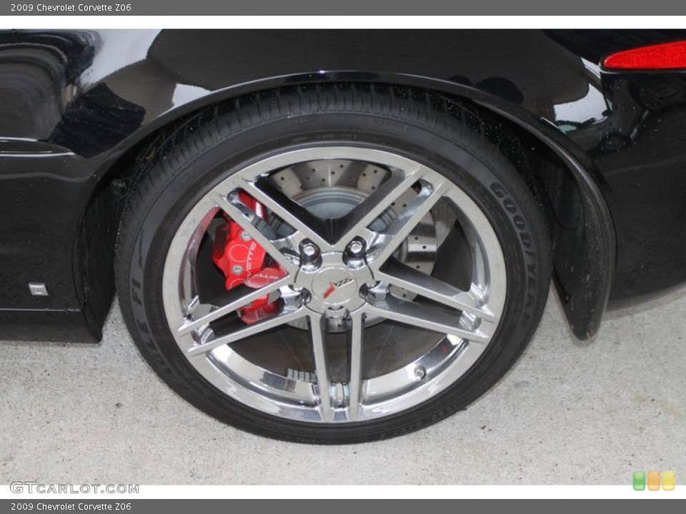 2009 Chevrolet Corvette Z06 Wheel and Tire Photo #58653404