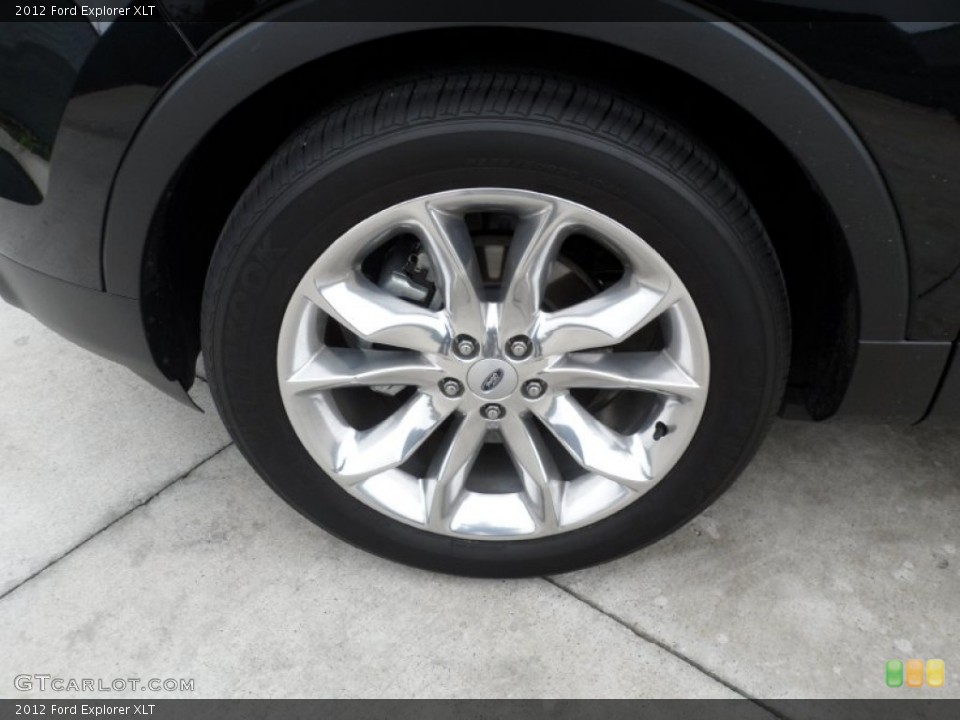 2012 Ford Explorer XLT Wheel and Tire Photo #58654769