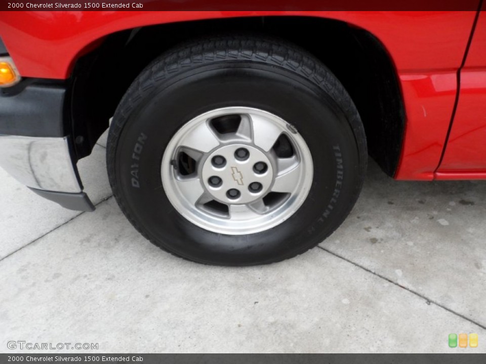 2000 Chevrolet Silverado 1500 Extended Cab Wheel and Tire Photo #58657361