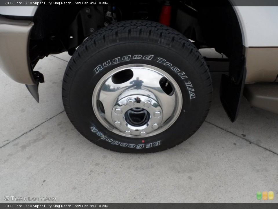 2012 Ford F350 Super Duty King Ranch Crew Cab 4x4 Dually Wheel and Tire Photo #58659938