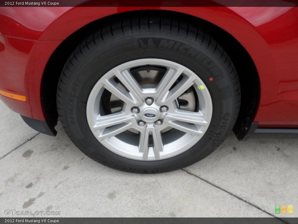 2012 Ford Mustang V6 Coupe Wheel and Tire Photo #58660322