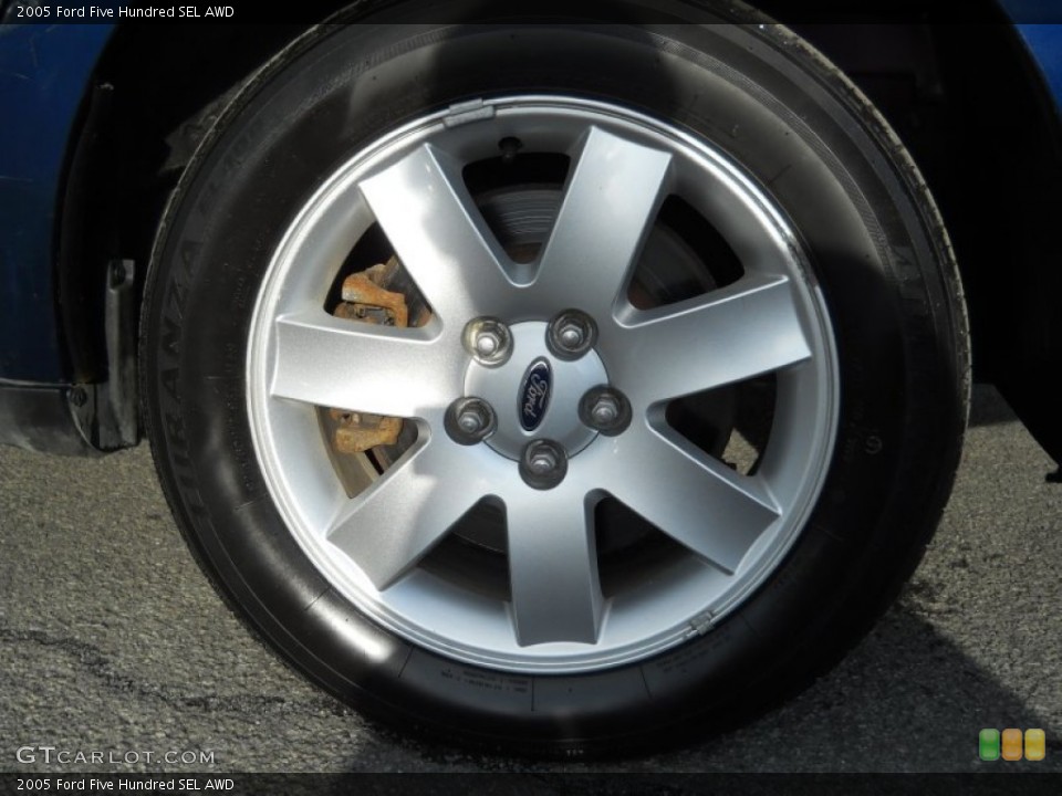 2005 Ford Five Hundred SEL AWD Wheel and Tire Photo #58661384