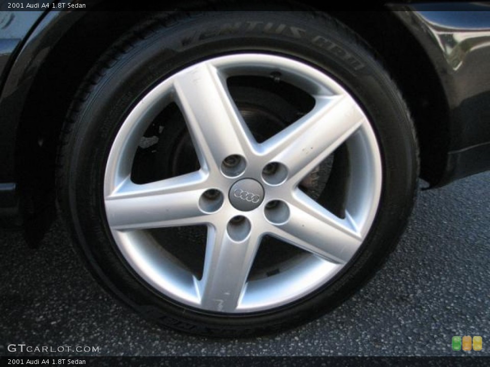 2001 Audi A4 1.8T Sedan Wheel and Tire Photo #58669715