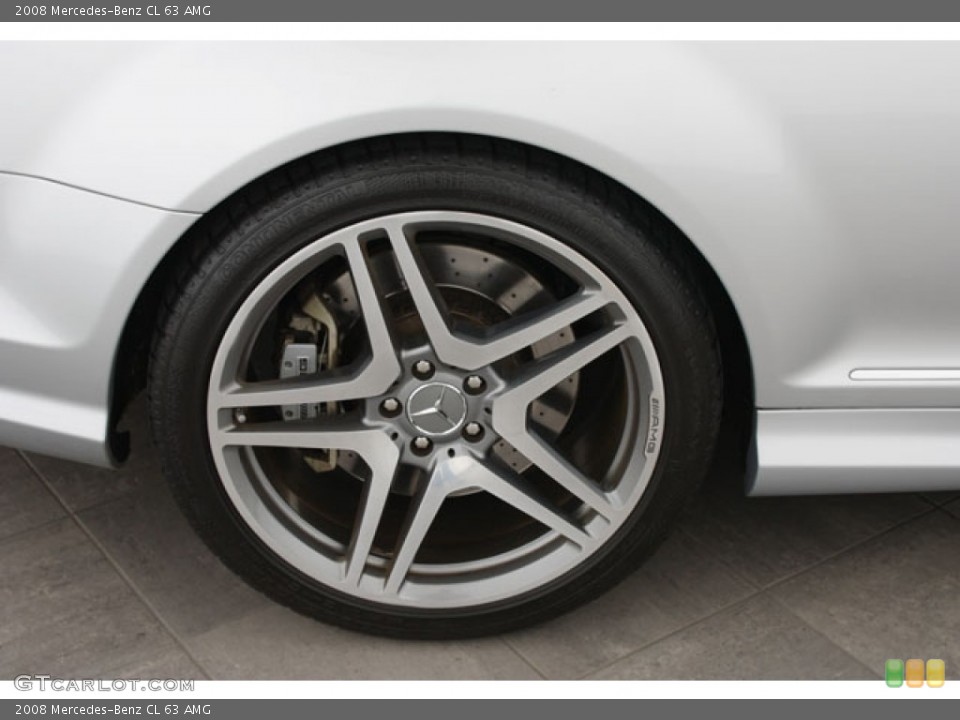 2008 Mercedes-Benz CL 63 AMG Wheel and Tire Photo #58671565