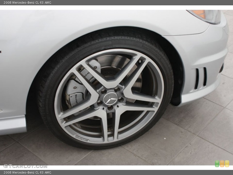 2008 Mercedes-Benz CL 63 AMG Wheel and Tire Photo #58671581