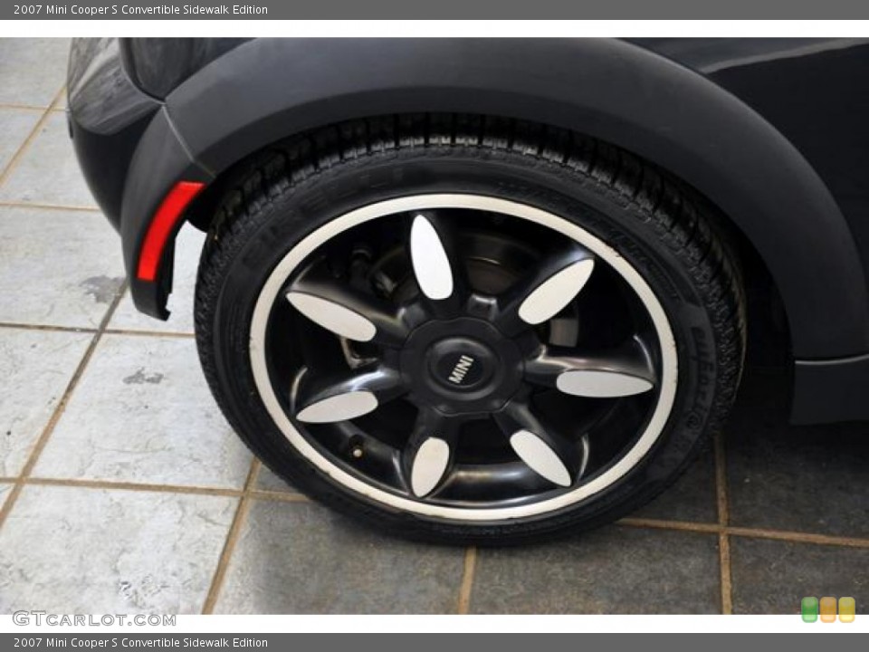 2007 Mini Cooper S Convertible Sidewalk Edition Wheel and Tire Photo #58673915