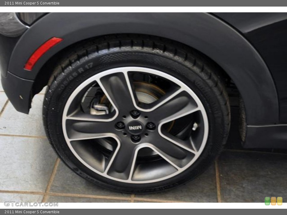 2011 Mini Cooper S Convertible Wheel and Tire Photo #58675176