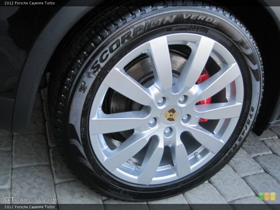 2012 Porsche Cayenne Turbo Wheel and Tire Photo #58676434