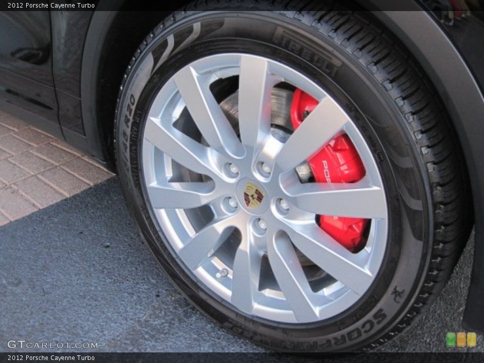 2012 Porsche Cayenne Turbo Wheel and Tire Photo #58676444