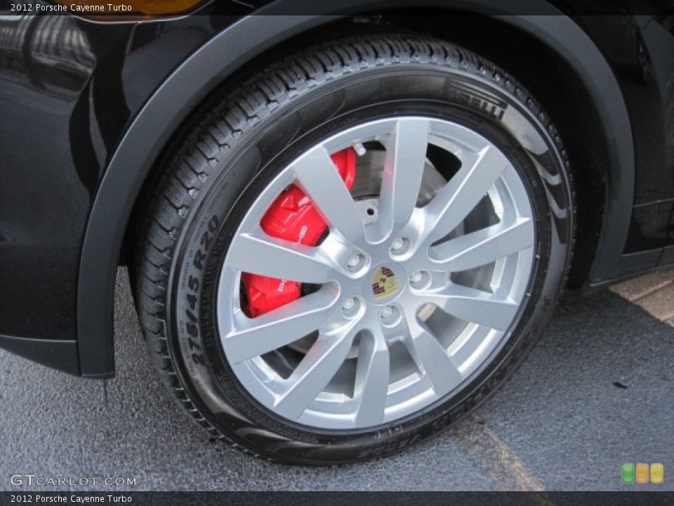 2012 Porsche Cayenne Turbo Wheel and Tire Photo #58676453