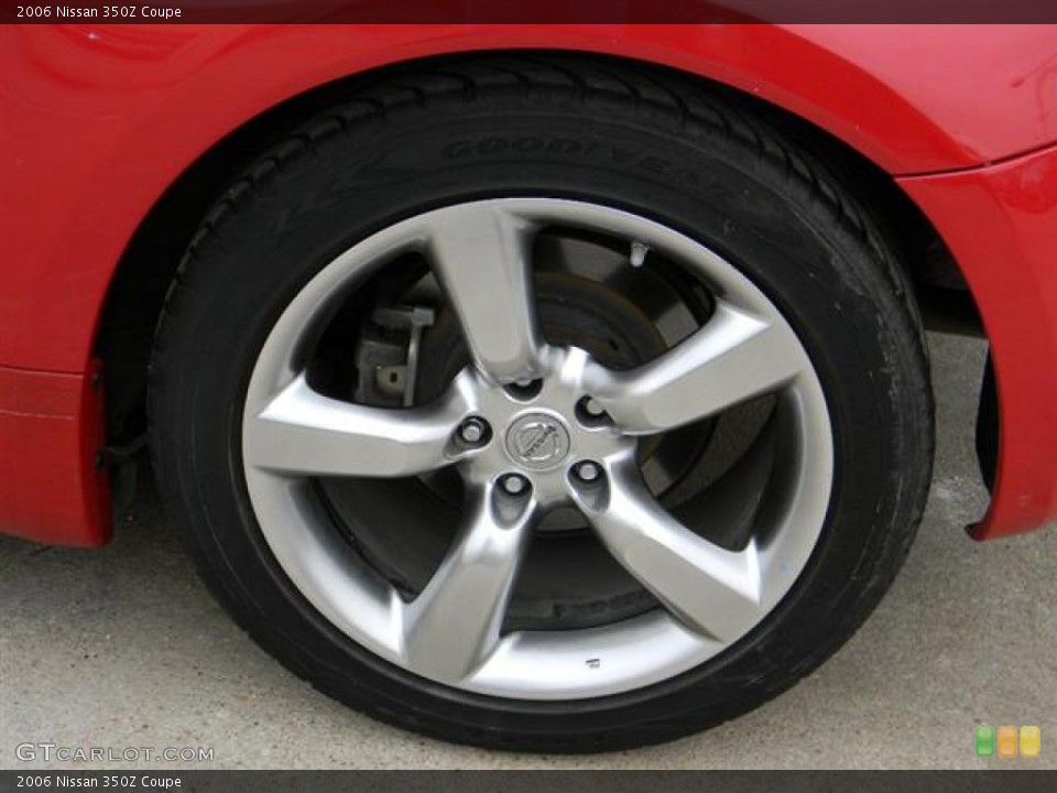 2006 Nissan 350Z Coupe Wheel and Tire Photo #58688731