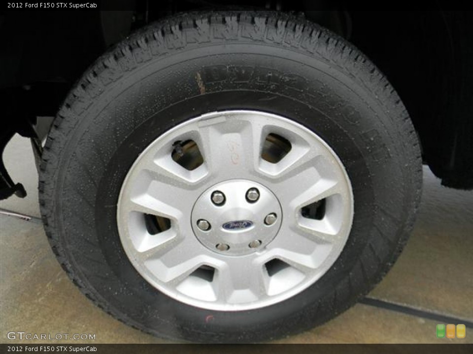 2012 Ford F150 STX SuperCab Wheel and Tire Photo #58694477