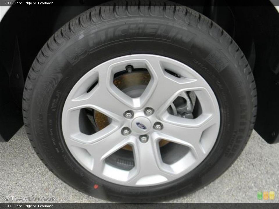 2012 Ford Edge SE EcoBoost Wheel and Tire Photo #58695998