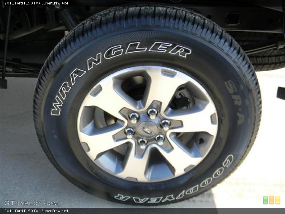 2011 Ford F150 FX4 SuperCrew 4x4 Wheel and Tire Photo #58696406