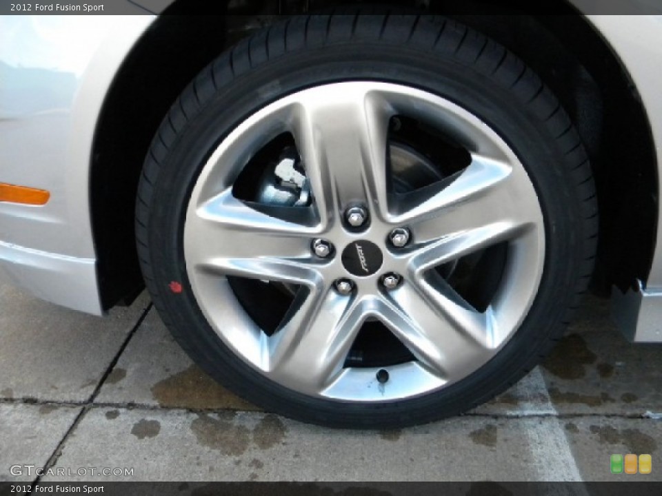 2012 Ford Fusion Sport Wheel and Tire Photo #58697948