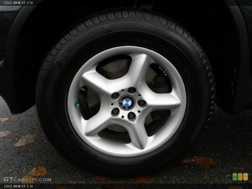2002 BMW X5 3.0i Wheel and Tire Photo #58699697