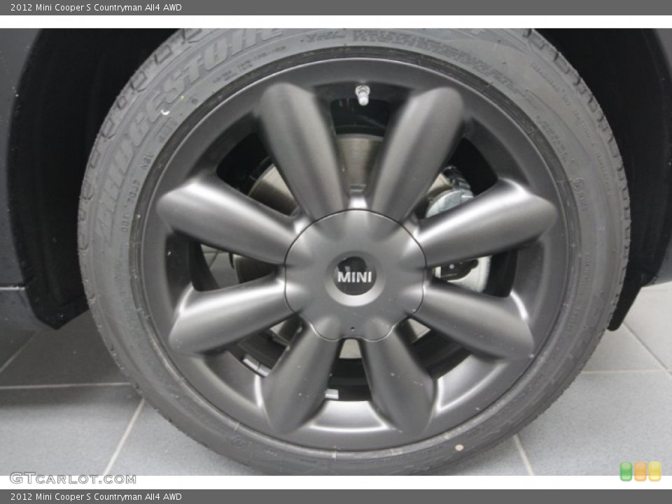 2012 Mini Cooper S Countryman All4 AWD Wheel and Tire Photo #58704245