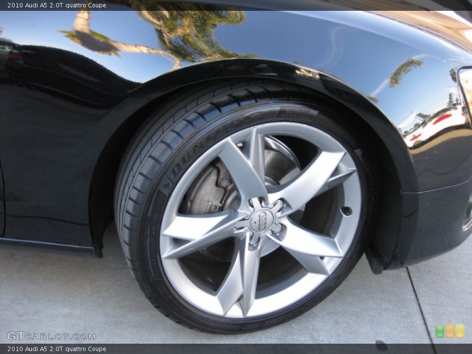 2010 Audi A5 2.0T quattro Coupe Wheel and Tire Photo #58717328