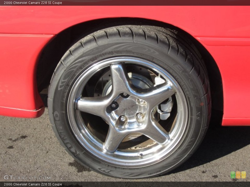 2000 Chevrolet Camaro Z28 SS Coupe Wheel and Tire Photo #58730064