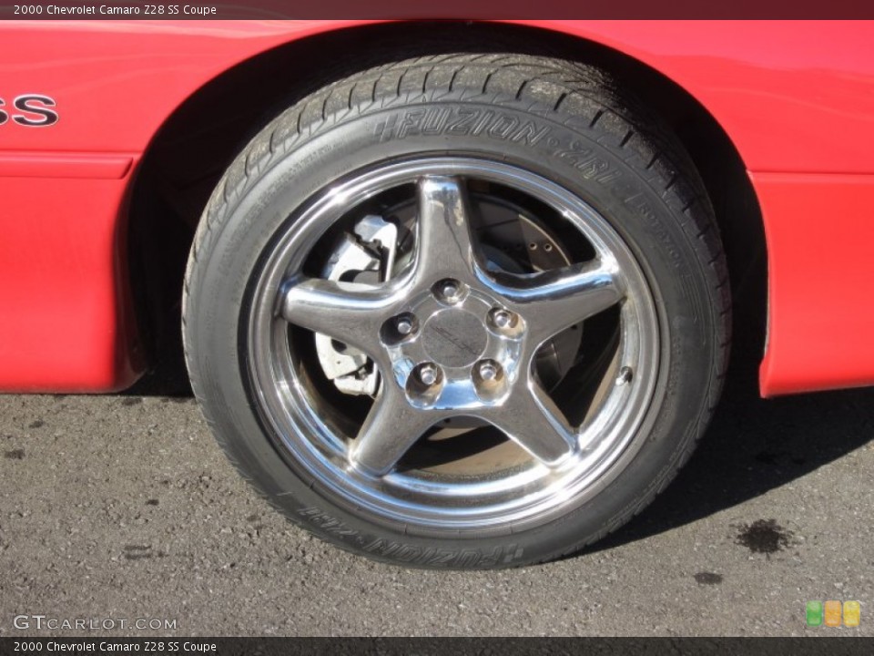 2000 Chevrolet Camaro Z28 SS Coupe Wheel and Tire Photo #58730094