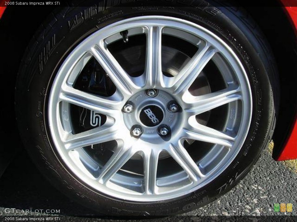 2008 Subaru Impreza Custom Wheel and Tire Photo #58732740