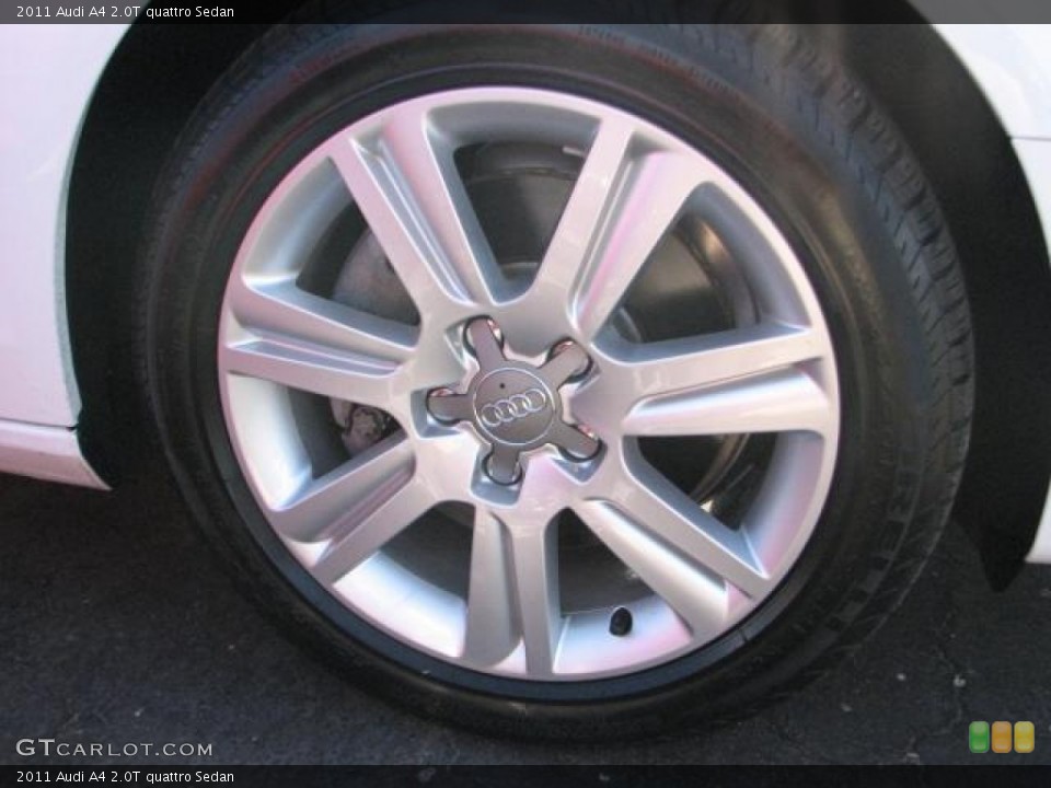 2011 Audi A4 2.0T quattro Sedan Wheel and Tire Photo #58739662