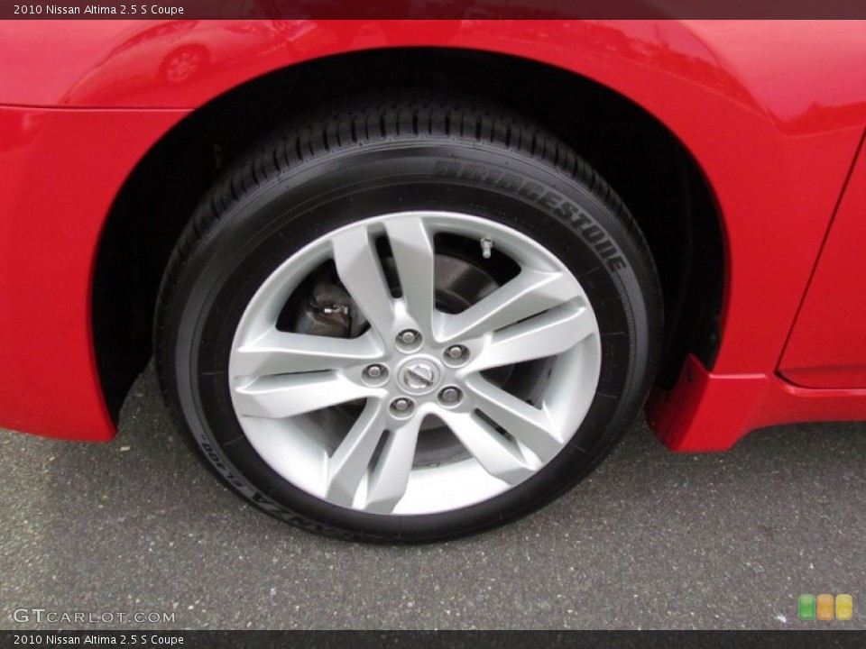 2010 Nissan Altima 2.5 S Coupe Wheel and Tire Photo #58743084