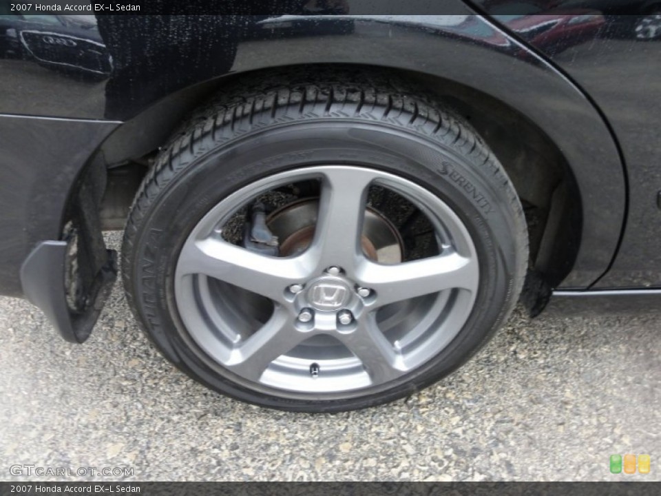 2007 Honda Accord EX-L Sedan Wheel and Tire Photo #58763232