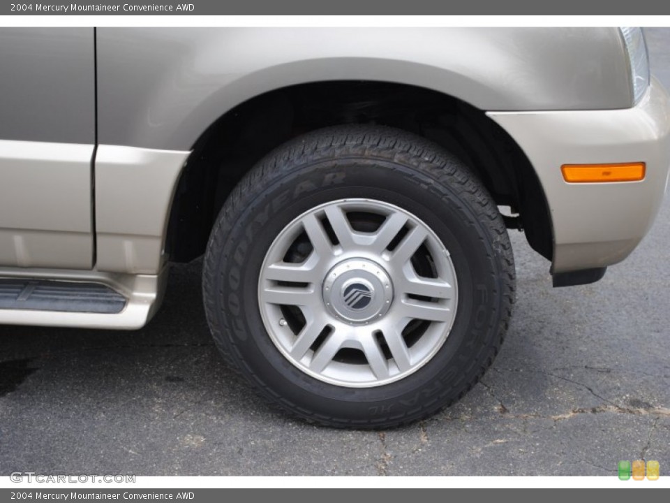 2004 Mercury Mountaineer Convenience AWD Wheel and Tire Photo #58770753