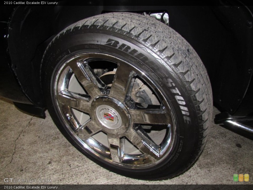2010 Cadillac Escalade ESV Luxury Wheel and Tire Photo #58774041