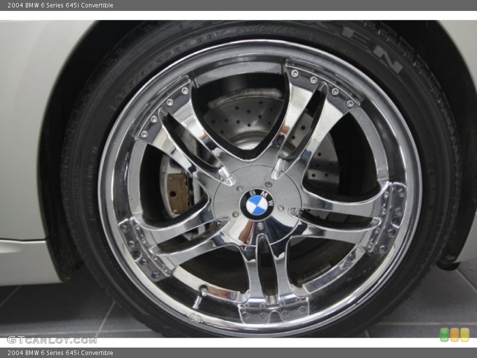 2004 BMW 6 Series Custom Wheel and Tire Photo #58778715