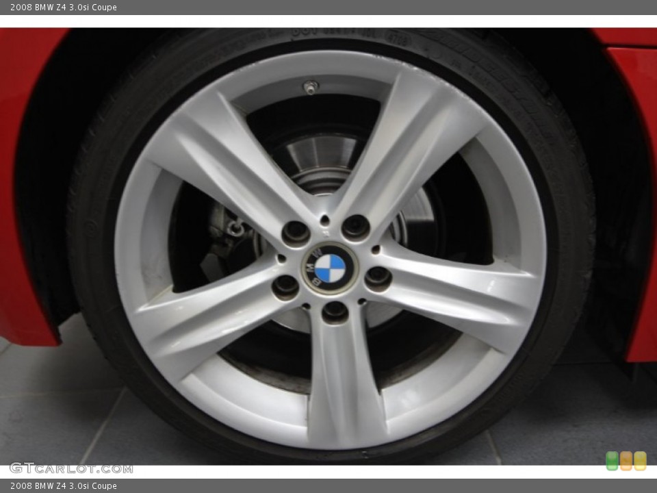 2008 BMW Z4 3.0si Coupe Wheel and Tire Photo #58780098