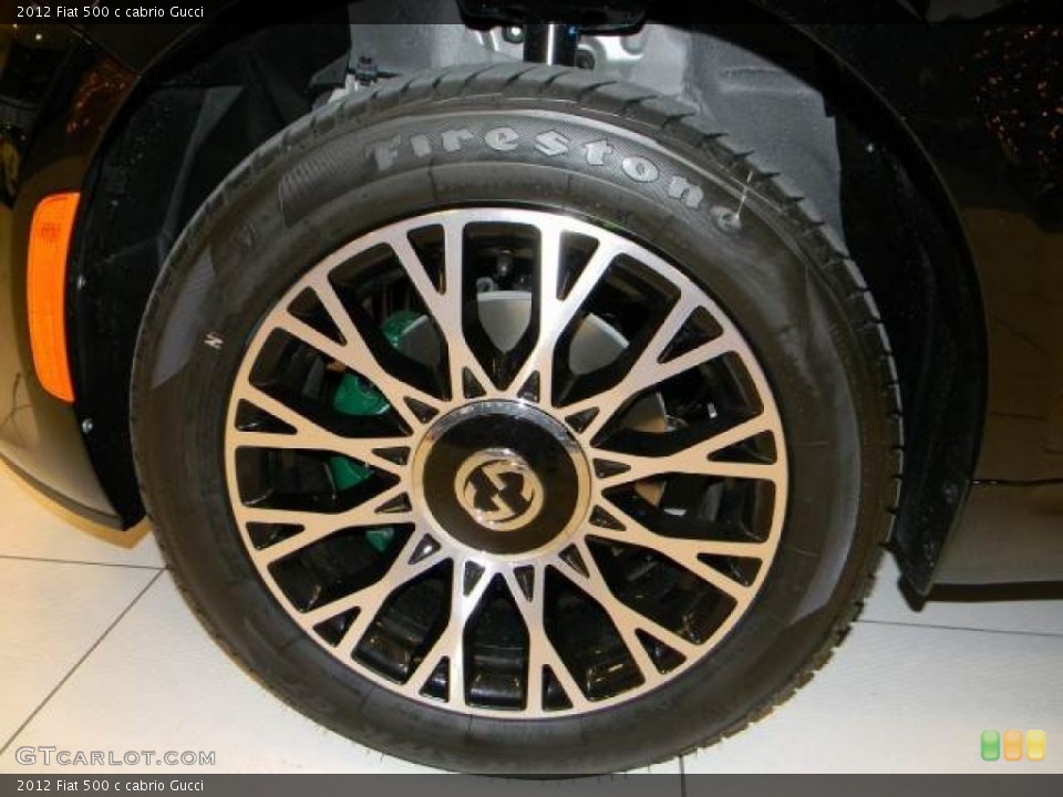2012 Fiat 500 c cabrio Gucci Wheel and Tire Photo #58787751