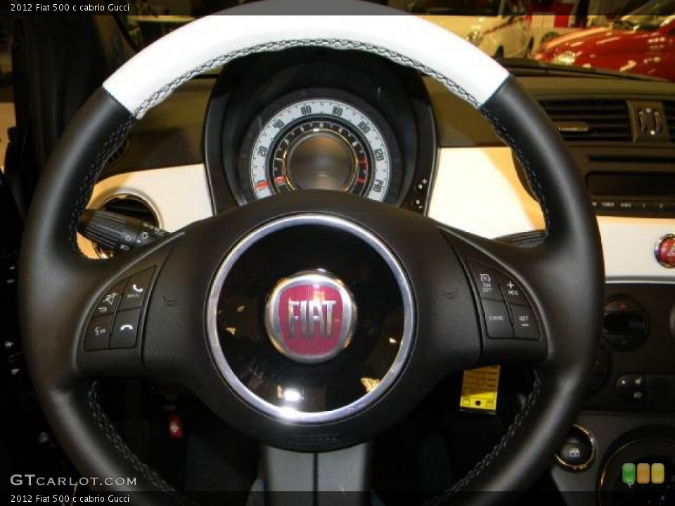 2012 Fiat 500 c cabrio Gucci Wheel and Tire Photo #58787878