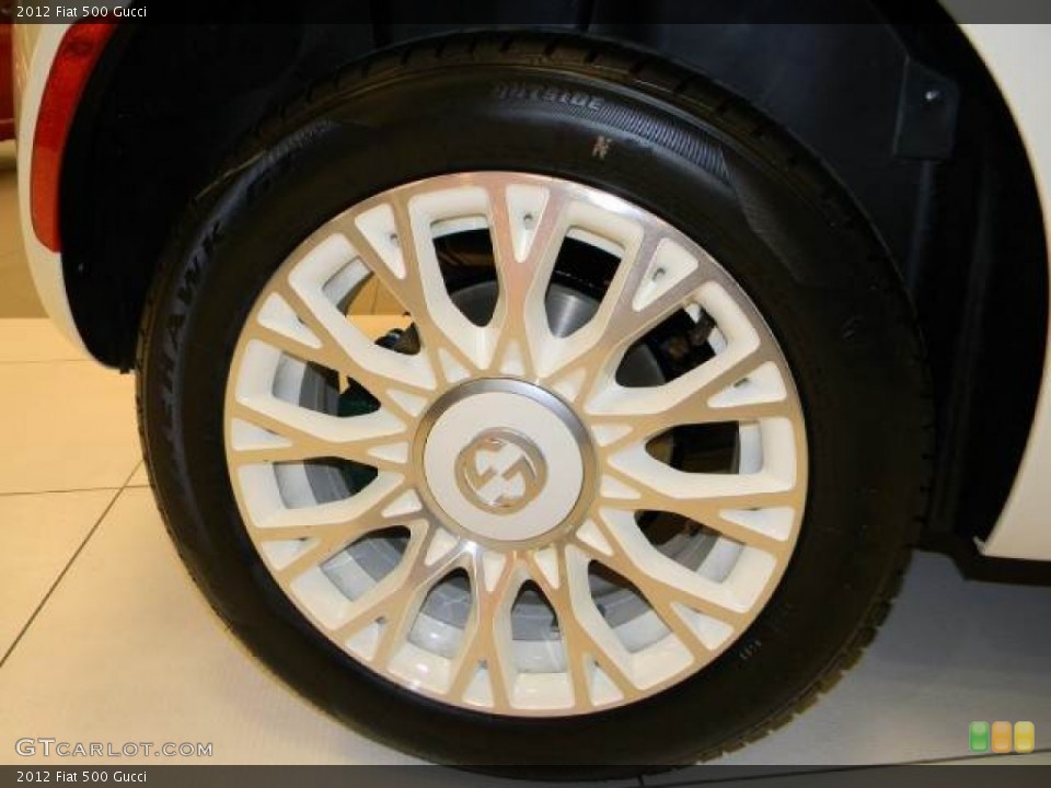 2012 Fiat 500 Gucci Wheel and Tire Photo #58787971