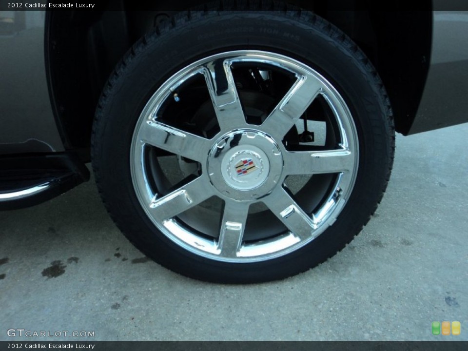 2012 Cadillac Escalade Luxury Wheel and Tire Photo #58788562