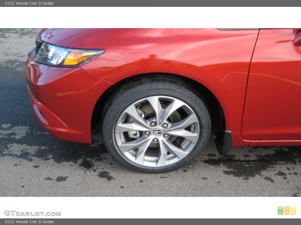 2012 Honda Civic Si Sedan Wheel and Tire Photo #58792169