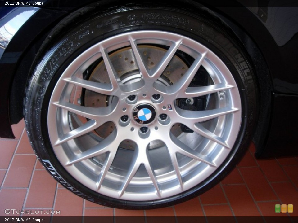 2012 BMW M3 Coupe Wheel and Tire Photo #58798746