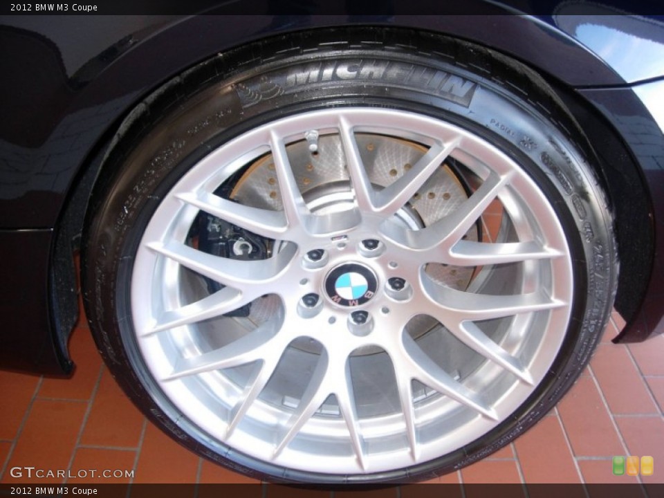 2012 BMW M3 Coupe Wheel and Tire Photo #58798754
