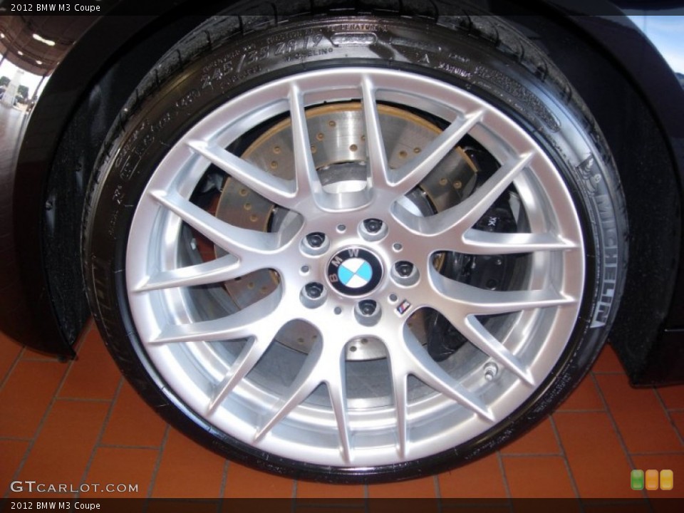 2012 BMW M3 Coupe Wheel and Tire Photo #58798764